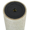 Vidaxl chat grattant post 8x25 cm 10 mm beige