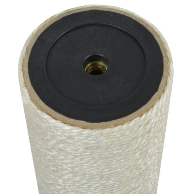 Vidaxl chat grattant post 8x25 cm 10 mm beige