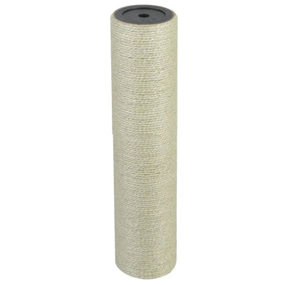 Vidaxl chat grattant post 8x35 cm 10 mm beige