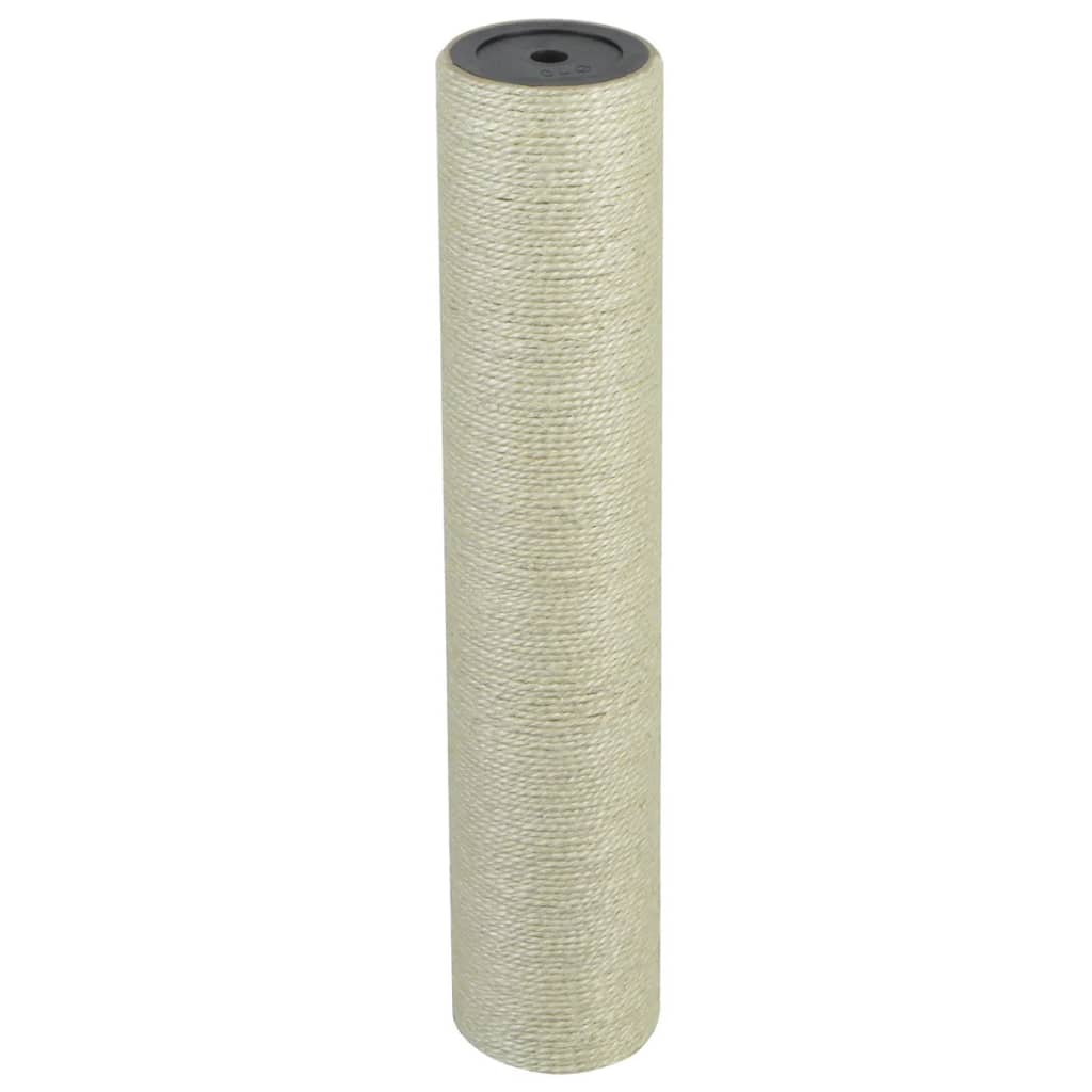 Vidaxl chat grattant post 8x40 cm 10 mm beige