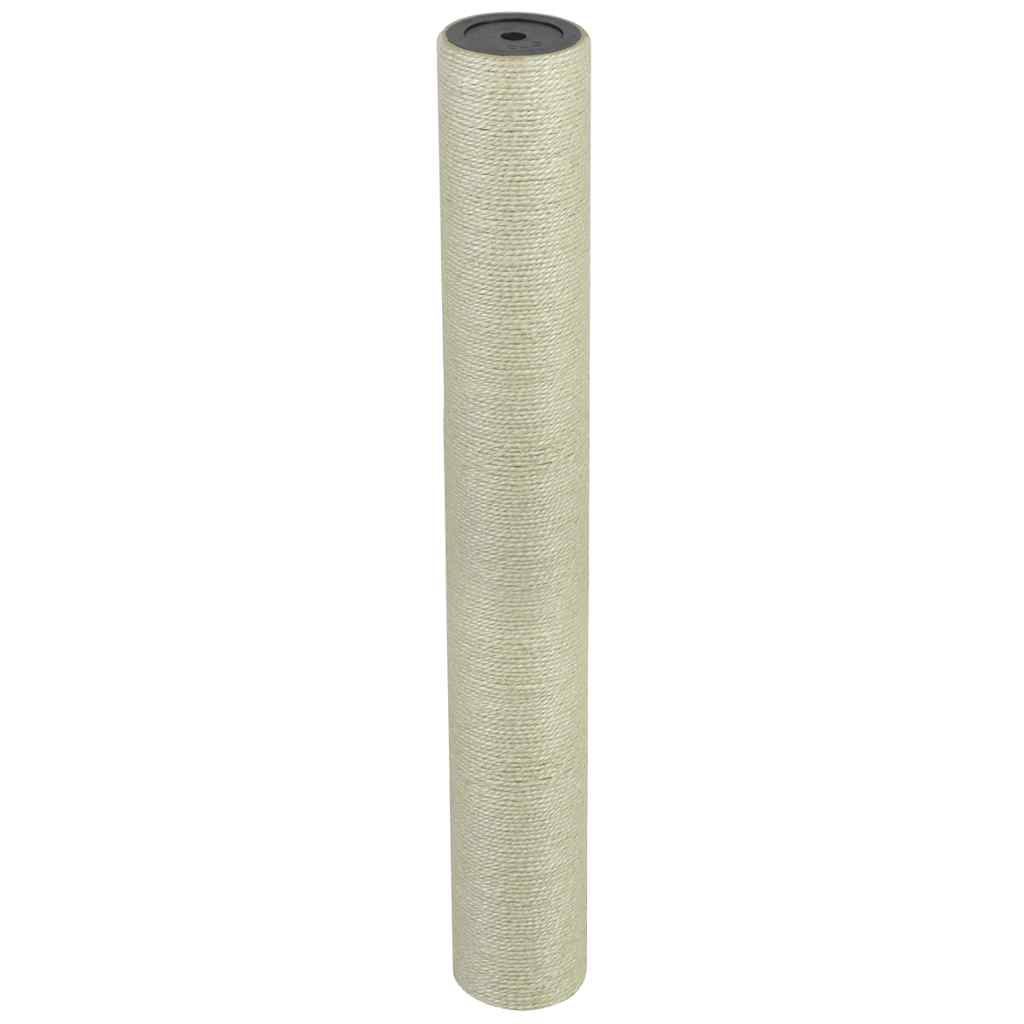 Vidaxl chat grattant post 8x60 cm 10 mm beige