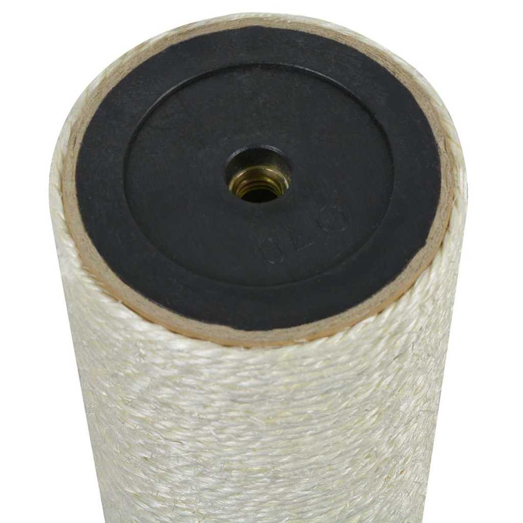 Vidaxl chat grattant post 8x60 cm 10 mm beige
