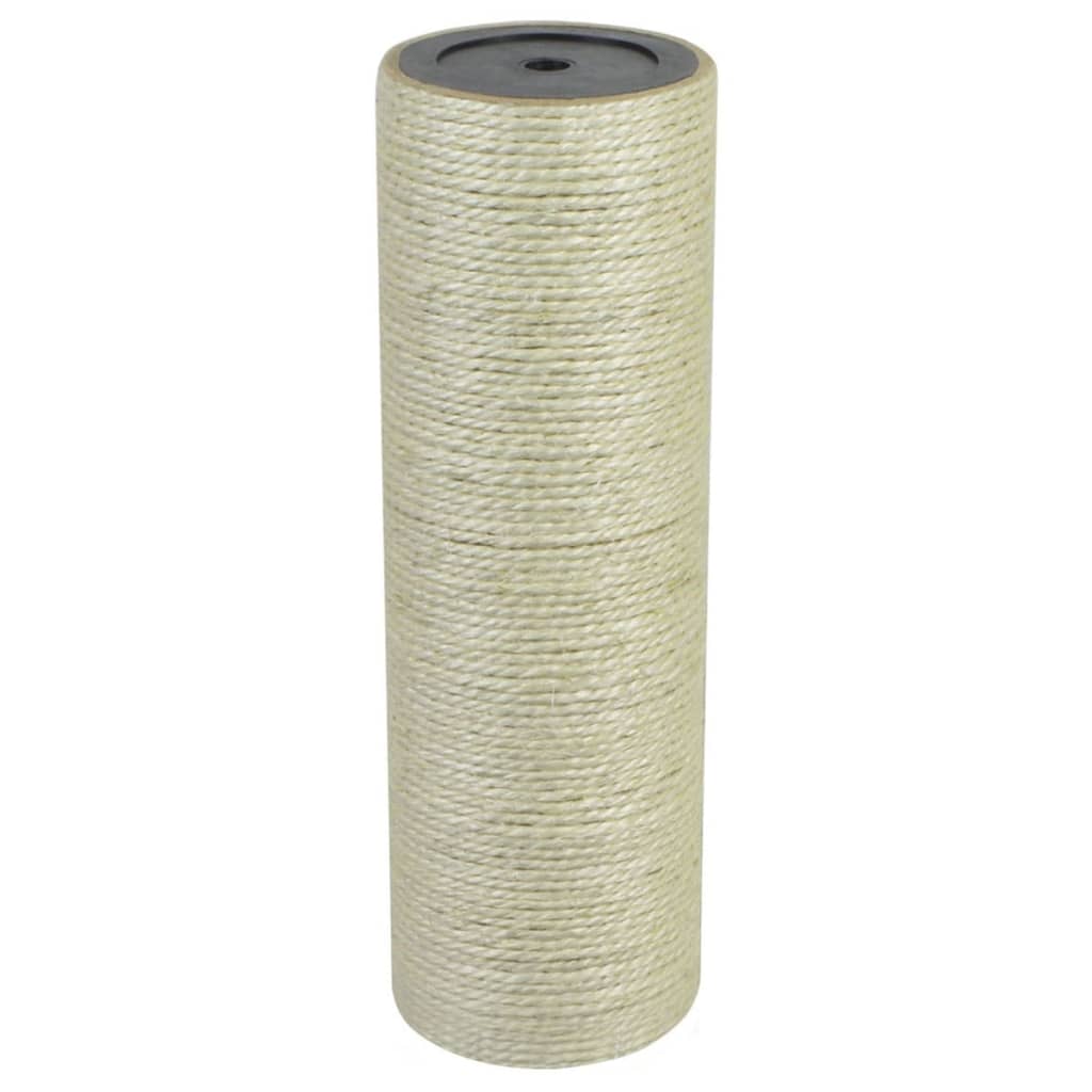 Vidaxl chat grattant post 8x25 cm 8 mm beige