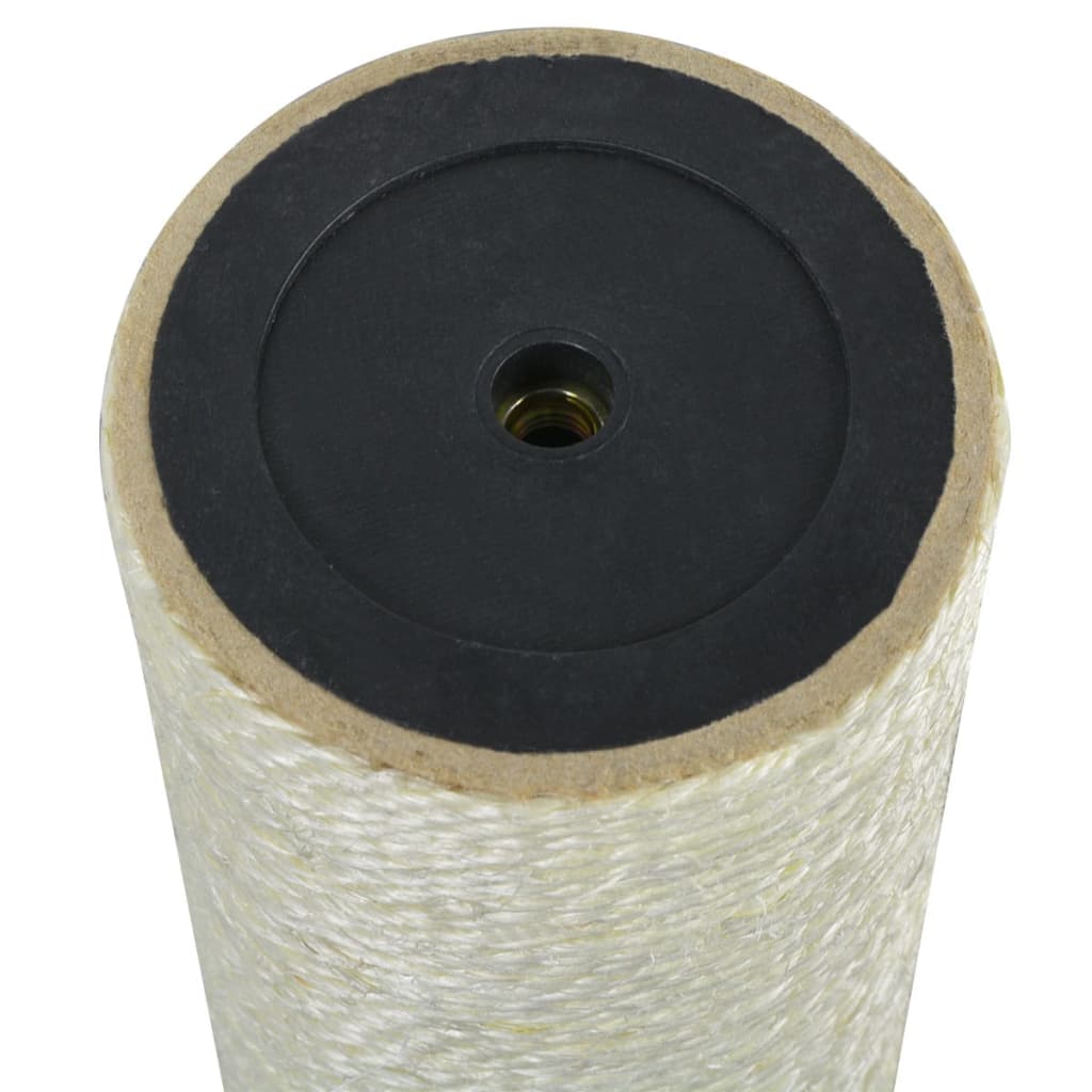 Vidaxl chat grattant post 8x30 cm 8 mm beige