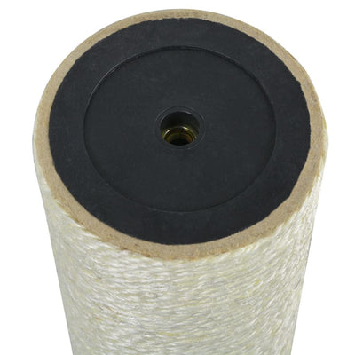 Vidaxl chat grattant post 8x30 cm 8 mm beige