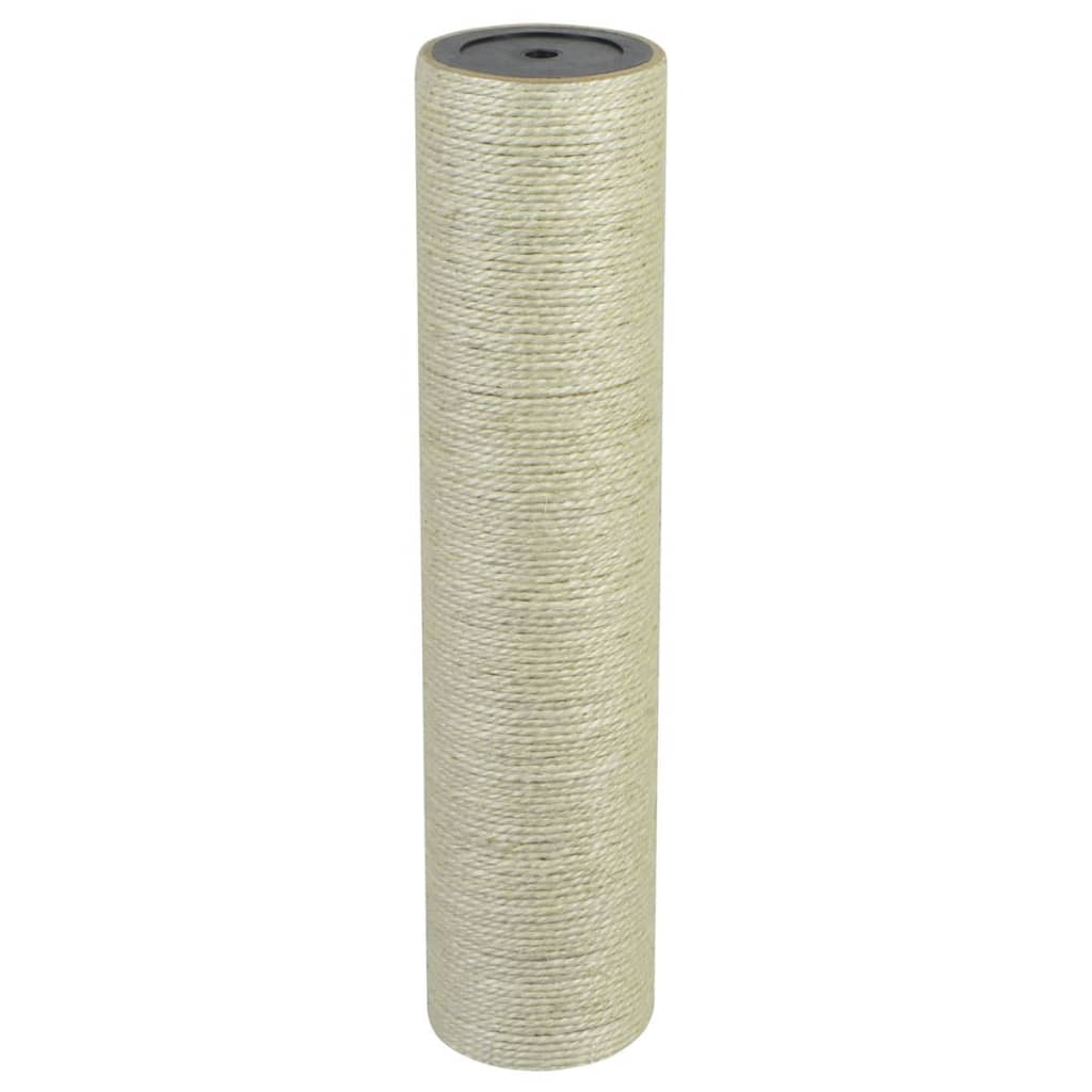 Vidaxl chat grattant post 8x35 cm 8 mm beige
