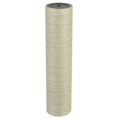 Vidaxl chat grattant post 8x35 cm 8 mm beige