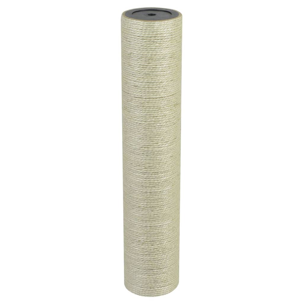 Vidaxl chat grattant post 8x40 cm 8 mm beige
