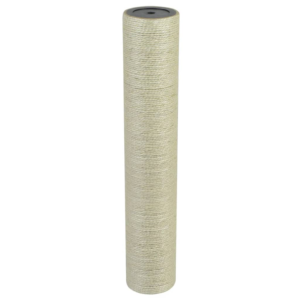 Vidaxl chat grattant post 8x45 cm 8 mm beige