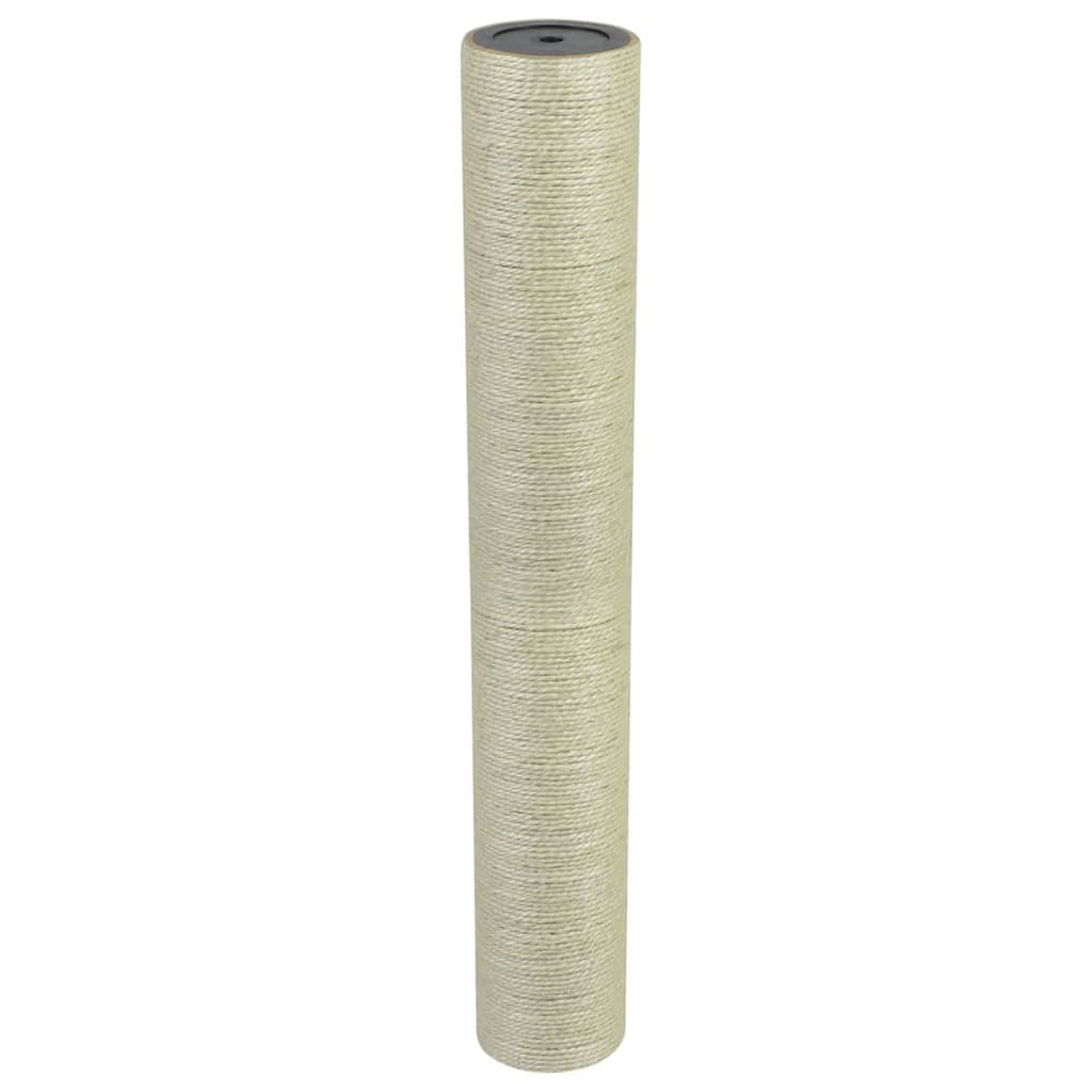 Vidaxl chat grattant post 8x55 cm 8 mm beige