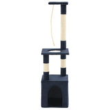 Vidaxl Cat Stracing Post avec sisal Scratch Posts 109 cm bleu foncé - afbeelding 2