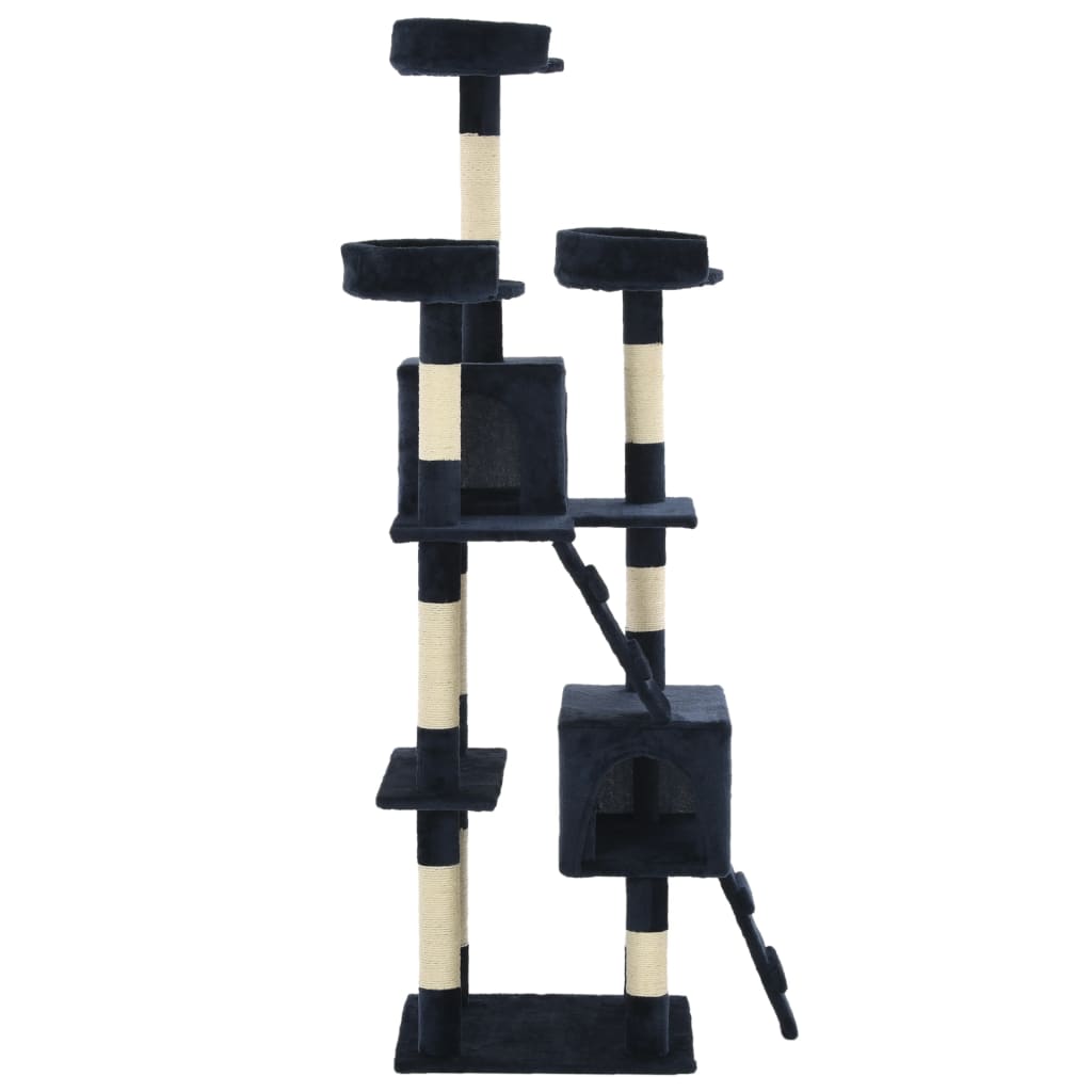 Vidaxl Cat Stracing Post avec sisal Scratch Posts 170 cm bleu