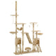 Vidaxl Cat Scratch Post avec Sisal Scratch Posts 230-250 cm beige