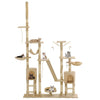Vidaxl Cat Scratch Post avec Sisal Scratch Posts 230-250 cm beige