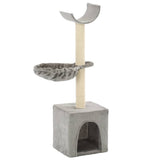 Vidaxl Cat Stracing Post avec sisal Scratch Posts 105 cm Gray - afbeelding 1