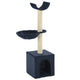 Vidaxl Cat Stracing Post avec sisal Scratch Posts 105 cm bleu