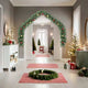 Vidaxl Garland de Noël décoré de balles de Noël et de lumières LED 10 m
