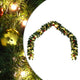 Vidaxl Garland de Noël décoré de balles de Noël et de lumières LED 20 m