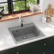 Vidaxl pair simple bol de gris granit
