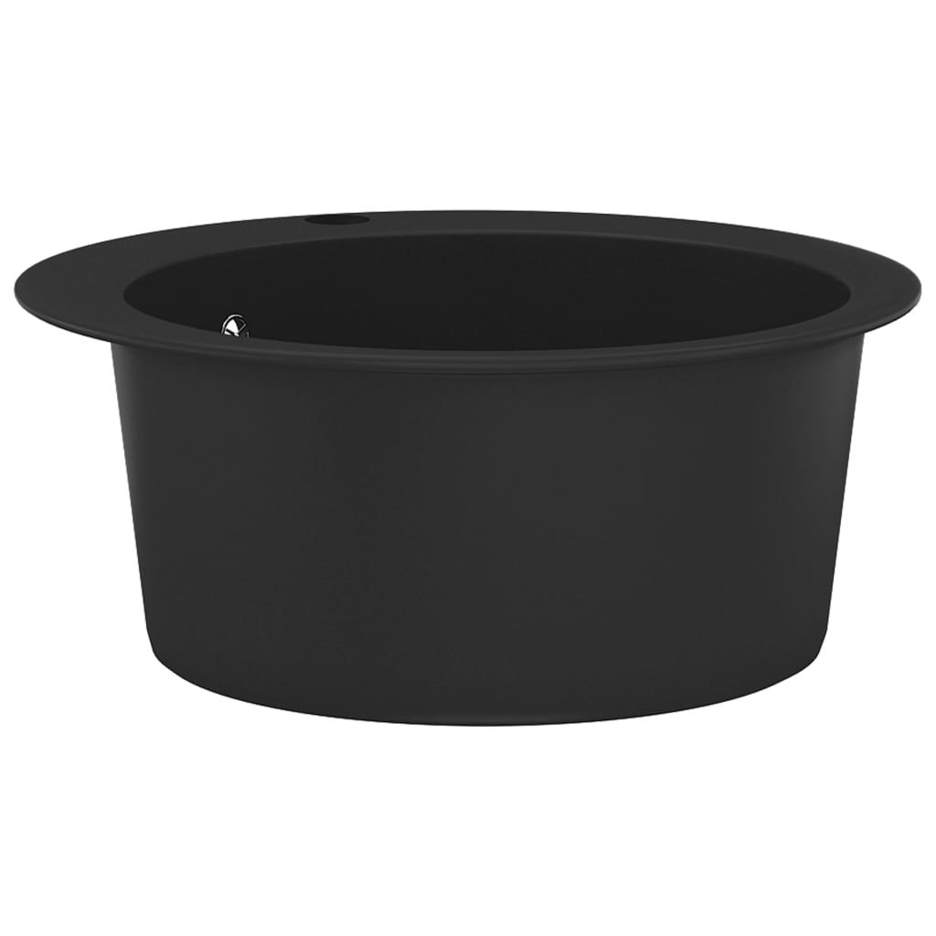 Vidaxl couler autour de quelques bols de granit noir