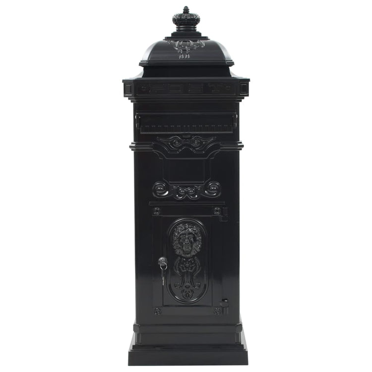Vidaxl Pilaar Boîte aux lettres Vintage Style Rust - Aluminium résistant