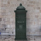 Vidaxl Pilaar Boîte aux lettres Vintage Style Rust résistant en aluminium Green