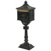 Vidaxl Standing Letter Box Vintage Style Rust - Aluminium résistant
