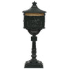 Vidaxl Standing Letter Box Vintage Style Rust - Aluminium résistant