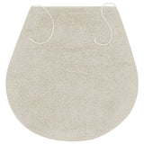 Vidaxl Bathmatting Set Tissu blanc 3 pièces - afbeelding 3