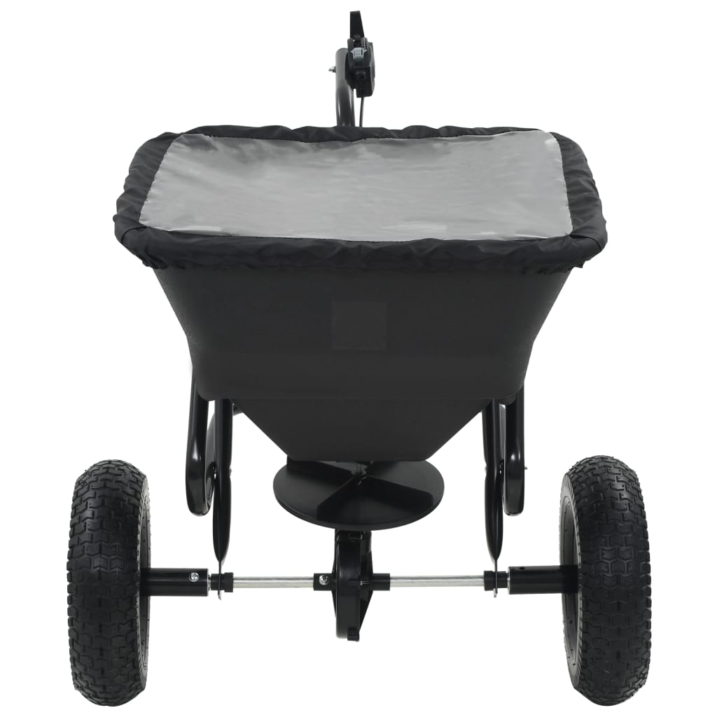Vidaxx épandeur modèle de remorquage 45 l 125x74x79 cm PVC et acier