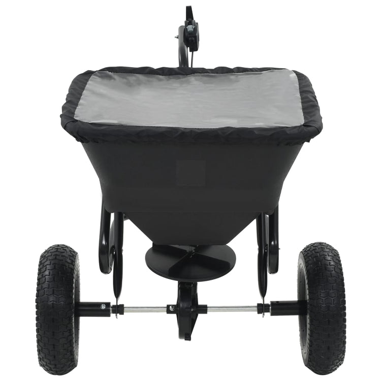 Vidaxx épandeur modèle de remorquage 45 l 125x74x79 cm PVC et acier