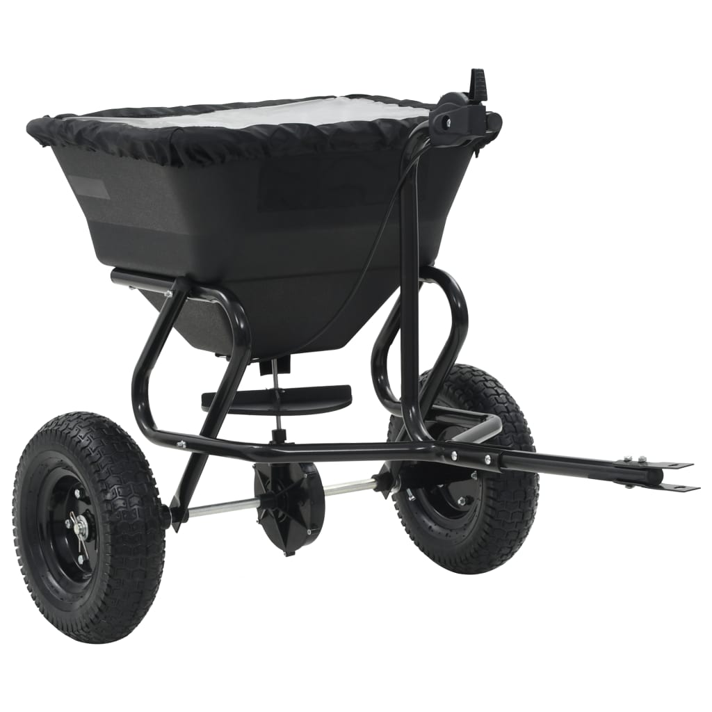 Vidaxx épandeur modèle de remorquage 45 l 125x74x79 cm PVC et acier