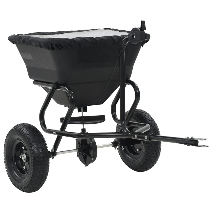 Vidaxx épandeur modèle de remorquage 45 l 125x74x79 cm PVC et acier