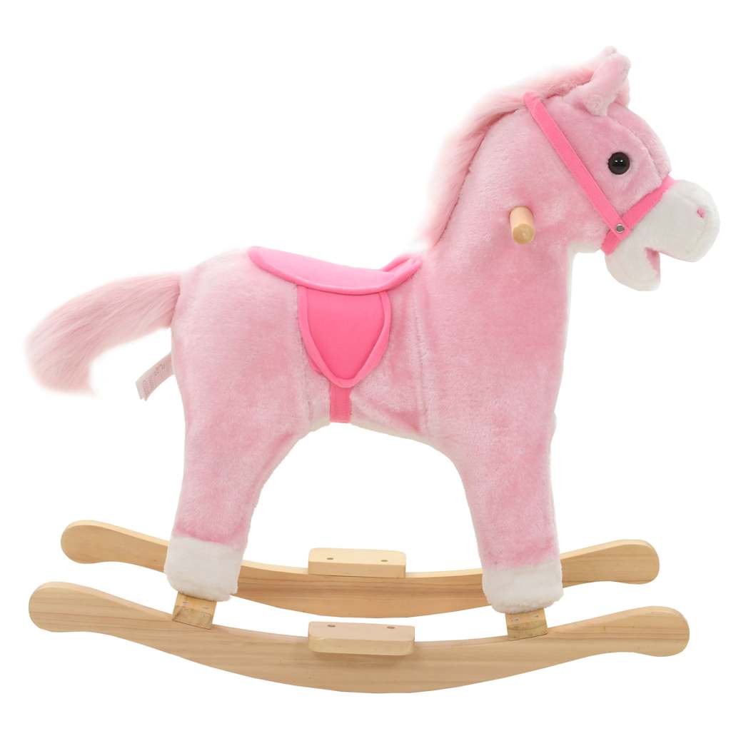 Vidaxl Hobbeldier Horse 65x32x58 cm Pinche en peluche