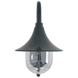 Vidaxl Garden Wall Lampe E27 42 cm en aluminium vert foncé - afbeelding 2