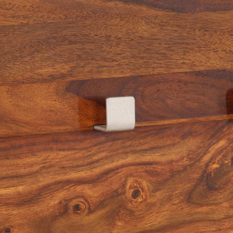 Rack de couche Vidaxl 118x40 cm Sheeshamhout solide