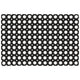 Tapis de caoutchouc vidaxl 5 st 16 mm 40x60 cm
