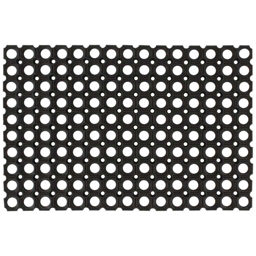 Tapis en caoutchouc vidaxl 16 mm 60x80 cm 2 pcs