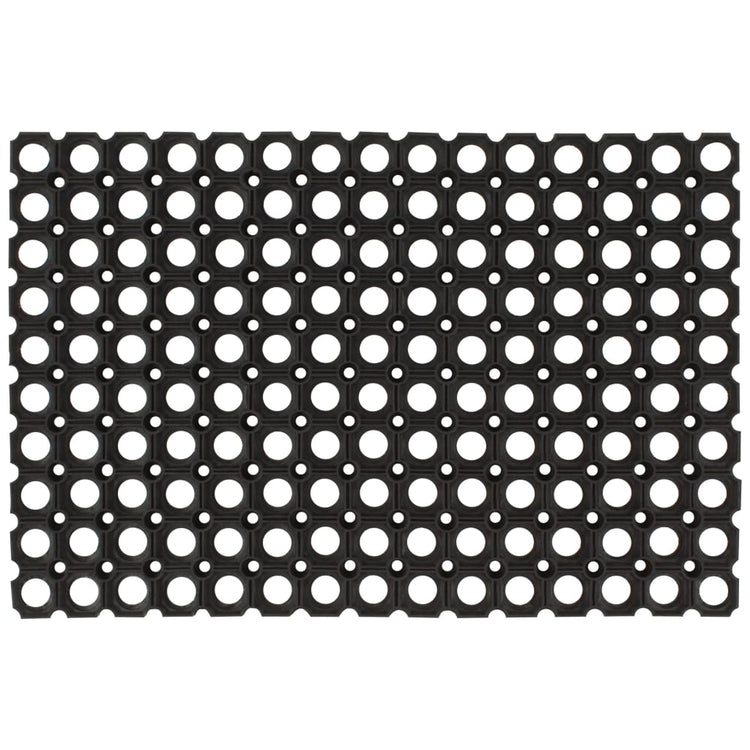 Tapis en caoutchouc vidaxl 16 mm 60x80 cm 2 pcs