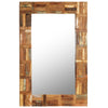 Miroir mural Vidaxl 60x90 cm Bois recyclé solide