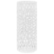 Haut de parapluie Vidaxl Feuilles en acier blanc