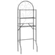 Rack de salle de bain Vidaxl 60x33x174 cm noir