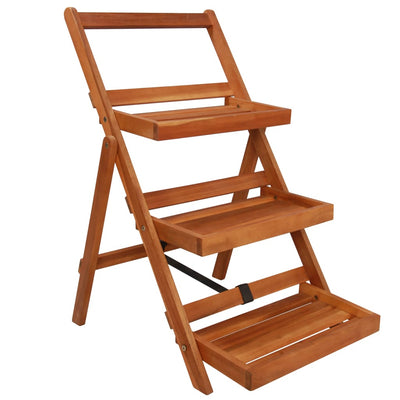 Vidaxl Standard Standard 3-LAAGS 50x63x80 cm ACACIAHOUIL SOLIDE