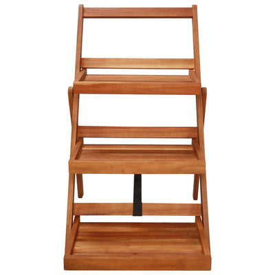 Vidaxl Standard Standard 3-LAAGS 50x63x80 cm ACACIAHOUIL SOLIDE
