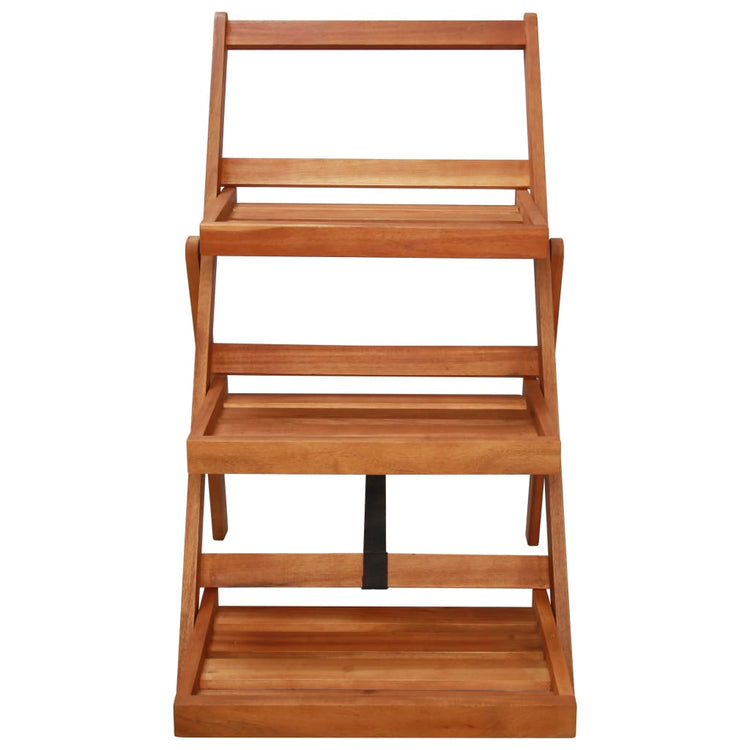 Vidaxl Standard Standard 3-LAAGS 50x63x80 cm ACACIAHOUIL SOLIDE