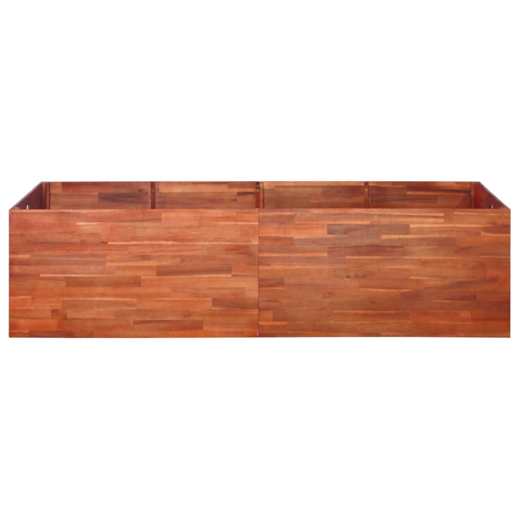 Vidaxl Planter surélevé 200x100x50 cm Acaciahout