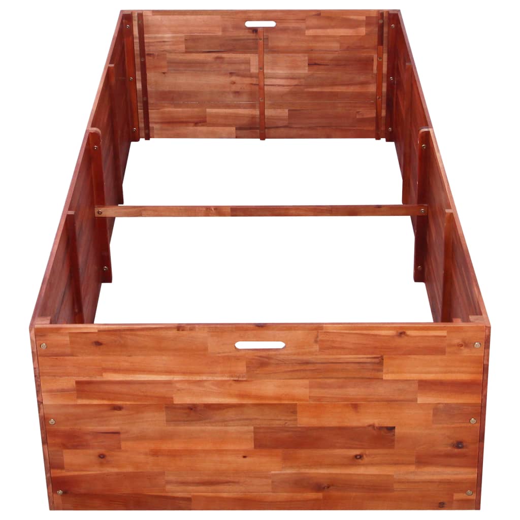 Vidaxl Planter surélevé 200x100x50 cm Acaciahout