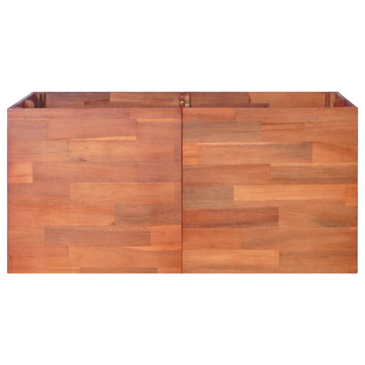 Vidaxl Planning Boîte élevée 100x100x50 cm ACACIA WOOD