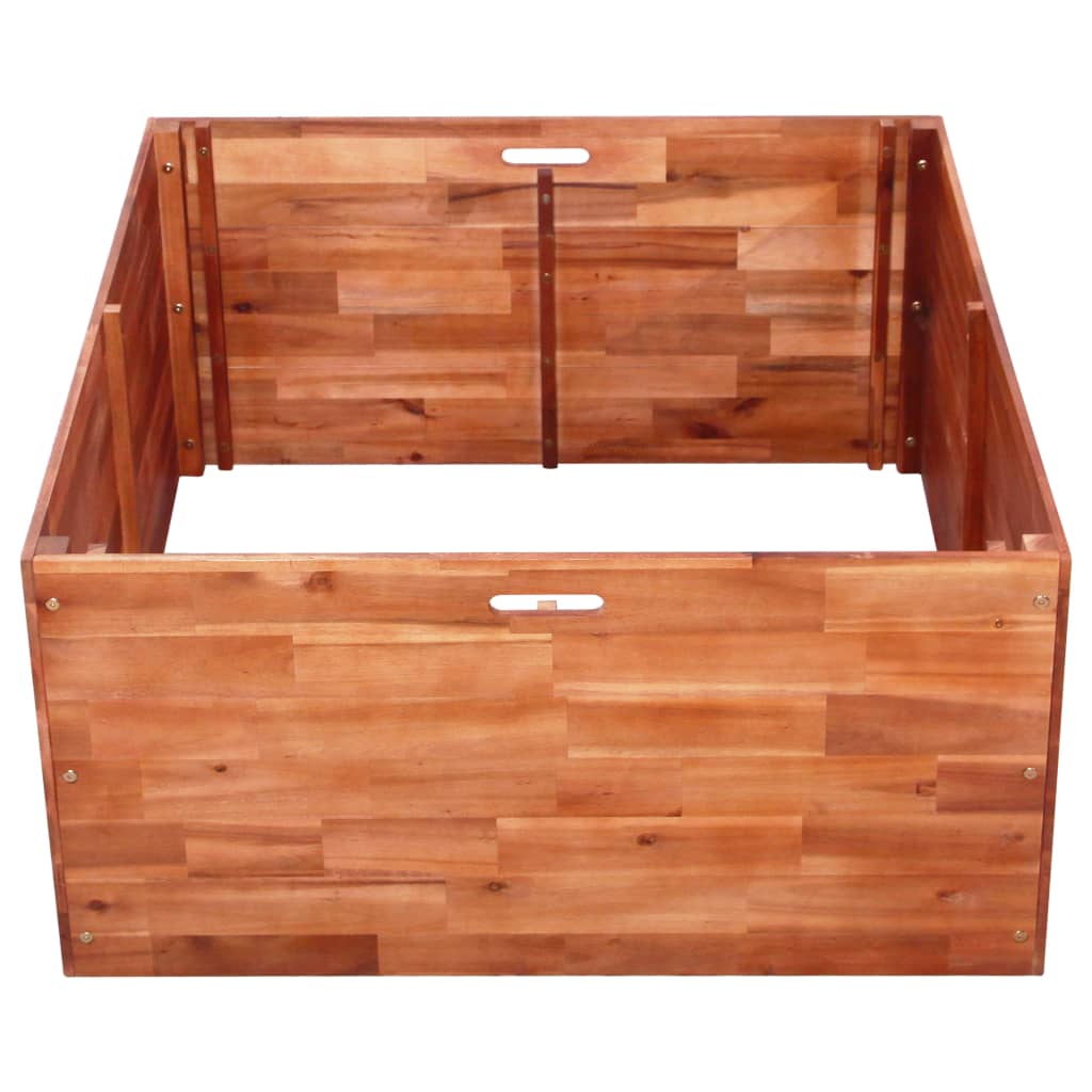 Vidaxl Planning Boîte élevée 100x100x50 cm ACACIA WOOD