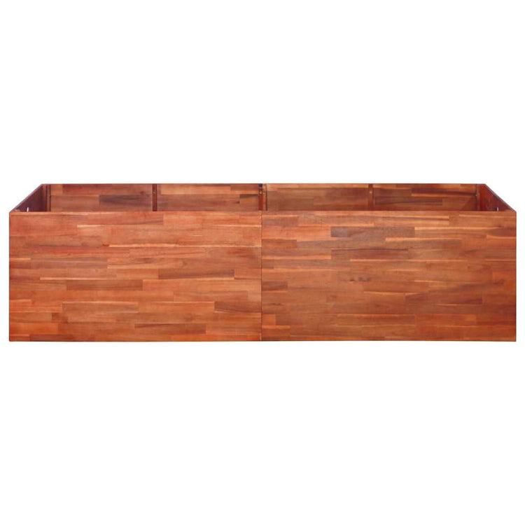 Vidaxl Planter élevé 200x50x50 cm Acaciahout